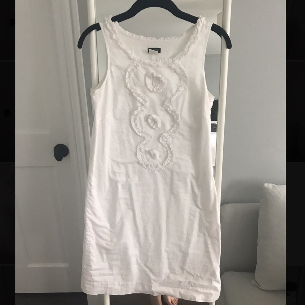 J.Crew White Dress Size 0